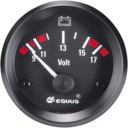 Voltmètre Equus 842060 Standart - noir