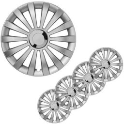 Proplus - Enjoliveurs Meridian Argenté 15' 4 pcs n/a