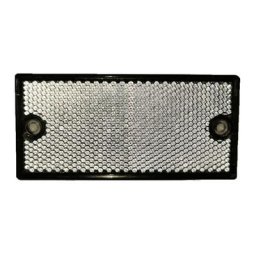 Oc-pro - catadioptre reflecteur de signalisation 105x48 a fixer Blanc