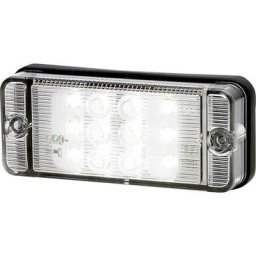 Feu de recul arrière blanc Secorüt 95702 verre transparent extrêmités de câble ouvertes 12 v, 24 v