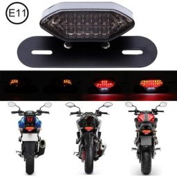 Feux arrière led de Moto, Feu de Freinage arrière de Moto 12V Clignotants Témoin Lumineux Lampe de