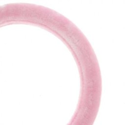 Couvre volant moumoutte rose pinky 37/39cm