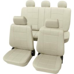 Housse de siège 17 pièces Petex 22574909 polyester beige - beige