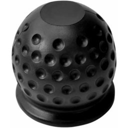 Cyclingcolors - Cache crochet de traction boule d'attelage noir diamètre 50mm protection coiffe