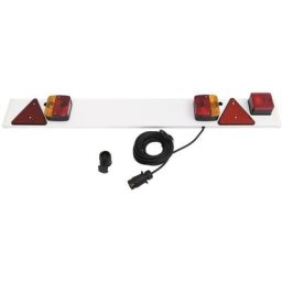 Feu de remorque Rouge 115x7x14 cm 12V ampoule classique Vidaxl n/a