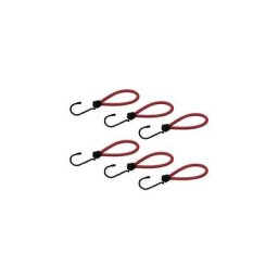 LAS - lot de 6 crochets tendeurs avec boucle 6 mm x 100 mm 10676