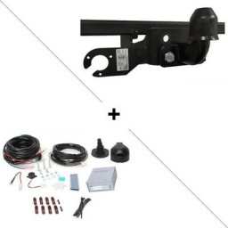 Attelage Fiat Ducato Fourgon (06/06-06/21) Standard + faisceau universel 7 broches + boitier