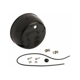 Cyclingcolors - Boitier rond pour feu arrière cabochon 140mm avec visserie support porte phare