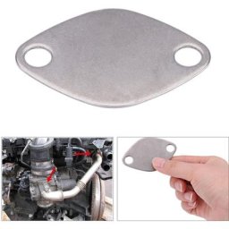 Kit de plaque de bloc d'obturation de vanne egr pour renault espace laguna master trafic vauxhall