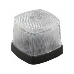 Cyclingcolors - Feu de position avant blanc carré 60x60mm 12V gabarit remorque tracteur camion