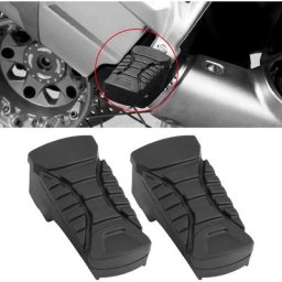 Repose-pieds arrière de moto plaque repose-pieds couvercle en caoutchouc pour bmw R1200GS R1200GS