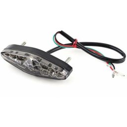 Feu arrière derbi senda,12V 15 led feu arrière de frein de moto, arrêt de frein de moto en cours