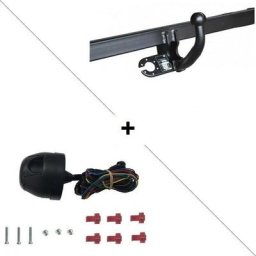 Renault - Attelage Clio 2 (06/01-07/05) Col de cygne + faisceau universel 7 broches