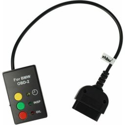 Vhbw - Réinitialisateur OBD2 d'inspection compatible avec bmw à partir de 2001 sans CAN-BUS/I-Drive