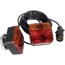 LAS - Kit déclairage pour remorque 10155 arrière 12 v avec support magnétique 1 pc(s)