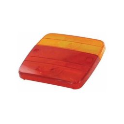 Cyclingcolors - Cabochon feu arrière rouge + orange 100x95 remorque tracteur camion voiture