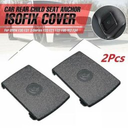 FlkwoH 2x pour-bmw F20 F30 F31 E84 E87 ancrage de siège enfant arrière Isofix Coverwanan