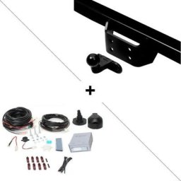Aragon - Attelage Citroen Berlingo Court (07/08-06/18) Standard + faisceau universel 7 broches +
