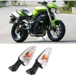 1 paire de clignotants de moto clignotants adaptés pour Tiger Daytona