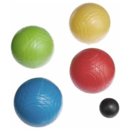 Be Toys - Lot de 8 Boules de Pétanque Kids 15cm Multicolore