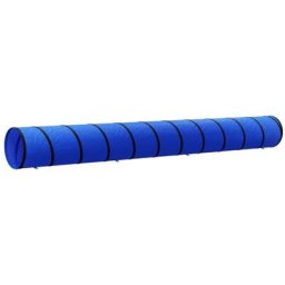 Vidaxl - Tunnel pour chien bleu ø 55x500 cm polyester n/a