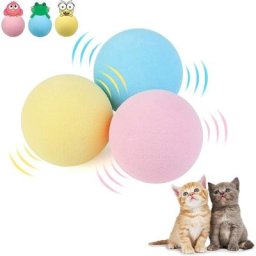 Jouet Chat Balles Interactives Pour Chats D'Intérieur Jouets Cataire Animaux De Compagnie Chaton
