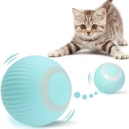 Balles interactives pour chat - Balle automatique avec lumière led - Rechargeable par usb