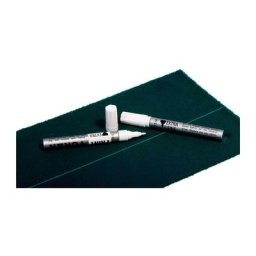 Toile de billard à marqueur blanc
