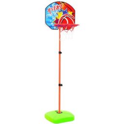 Ensemble de panier et de ballon de basket pour enfants vidaXL - Multicolore