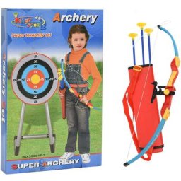 Kalisse - UNIQUEEnsemble de tir à l'arc et de flèches avec cible pour enfants1,65 Kg,Magnifique &