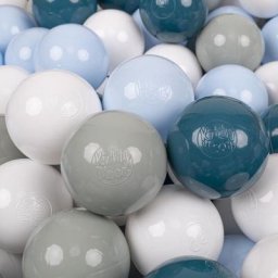 50 Balles/7Cm Balles Colorées Plastique Pour Piscine Enfant Bébé Fabriqué En eu, Turquoise