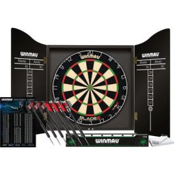 Jeu de fléchettes de championnat Winmau Blade 6 - Zwart