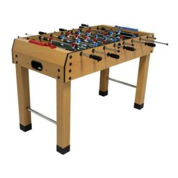 Play4fun - Baby Foot Teenager, Table de Baby pour Enfant, 122 x 61 x 81 cm - Beige et Noir - Beige