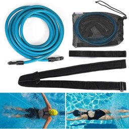 Wahaison - Elastique de Nage Piscine, Ceinture de Natation Rsistance pour Adultes Enfants