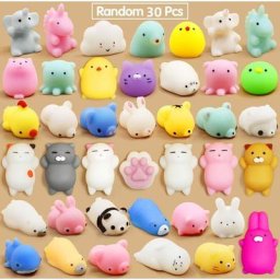 30 Pièces Mini Squishy Enfants Party Favors Animaux Squishies Soulagement Du Stress Jouets Chat