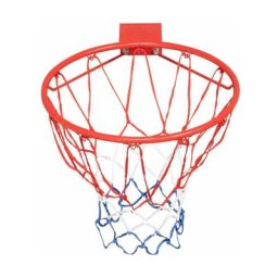 Bumber - Arceau de Basket mural malibu Diamètre 45 cm et filet – fixation murale incluse - Rouge