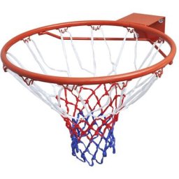 Vidaxl - Ensemble de panier de basket-ball avec filet Orange 45 cm Orange