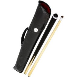 Games Planet - Queue de billard, 2 pièces, longueur 146 cm, carquois inclus Queue de billard de pool