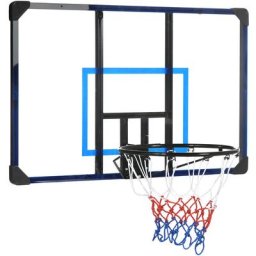 Sportnow - Panier de basket-ball mural - panneau de basket à accrocher - visserie incluse - acier