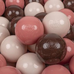 200 Balles/7Cm Balles Colorées Plastique Pour Piscine Enfant Bébé Fabriqué En eu, Beige