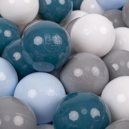 200 Balles/7Cm Balles Colorées Plastique Pour Piscine Enfant Bébé Fabriqué En eu, Turquoise
