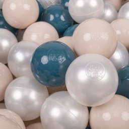 100 Balles/7Cm Balles Colorées Plastique Pour Piscine Enfant Bébé Fabriqué En eu, Turquoise