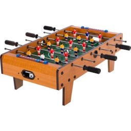 Mini Kicker Baby-foot 'Chelsea', Dimensions: 70 x 37 x 25 cm, Poids: 4 kg, 6 barres de jeu, Petit