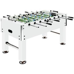 Vidaxl - Baby-foot Acier 60 kg 140x74,5x87,5 cm Blanc Blanc