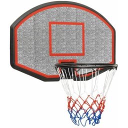 Vidaxl - Panneau de basket-ball Noir 71x45x2 cm Polyéthylène Noir