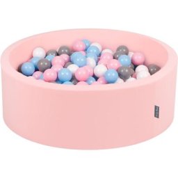 90X30cm/200 Balles ∅ 7Cm Piscine à Balles Pour Bébé Rond Fabriqué En ue,