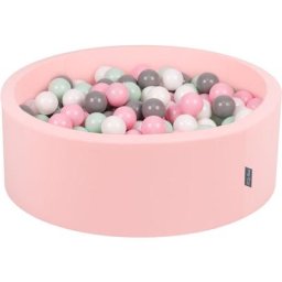 90X30cm/200 Balles ∅ 7Cm Piscine à Balles Pour Bébé Rond Fabriqué En ue,