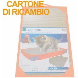 Cat&rina - Pièce de rechange en carton pour poteau à gratter