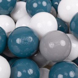 100 Balles/7Cm Balles Colorées Plastique Pour Piscine Enfant Bébé Fabriqué En eu, Turquoise