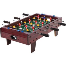 Mini Kicker Baby-foot 'Chelsea', Dimensions: 70 x 37 x 25 cm, Poids: 4 kg, 6 barres de jeu, Petit